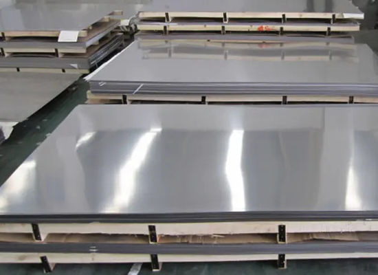 سطح المرآة 409 ورقة الفولاذ المقاوم للصدأ المدرفلة على البارد للآلات