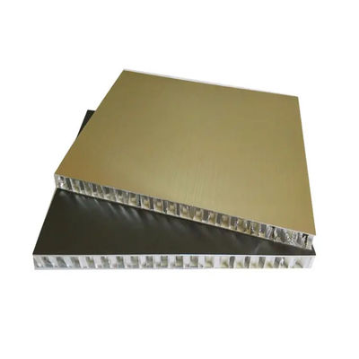 Alu Alloy Skin Aluminium Honeycomb Core Composite Panels الخارجي الجدار الكسوة الديكور