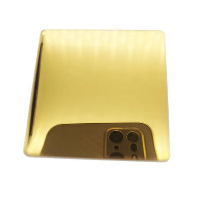 3.0mm لون الذهب الفولاذ المقاوم للصدأ ورقة Inox مرآة الانتهاء من الذهب الفولاذ المقاوم للصدأ لوحة 304