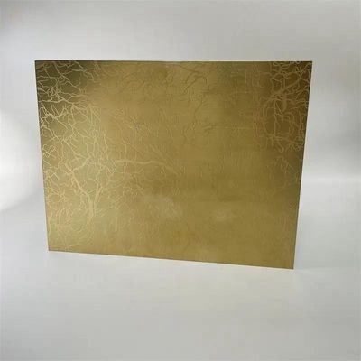 الشمبانيا الذهب وردة الذهب البرونز 304 صفيحة الفولاذ المقاوم للصدأ لوح الزخرفة المرآة