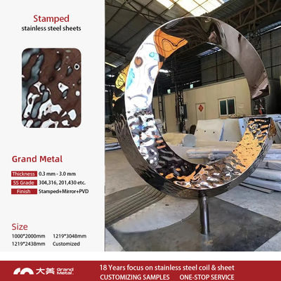 ISO9001 طلاء الفولاذ المقاوم للصدأ المثني