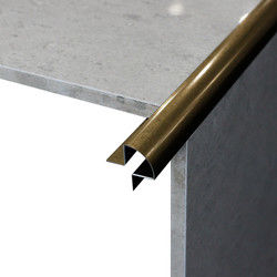 تخصيص الاهتزاز الزخرفية الفولاذ المقاوم للصدأ بلاط تقليم 8 مم 2.7 م طول